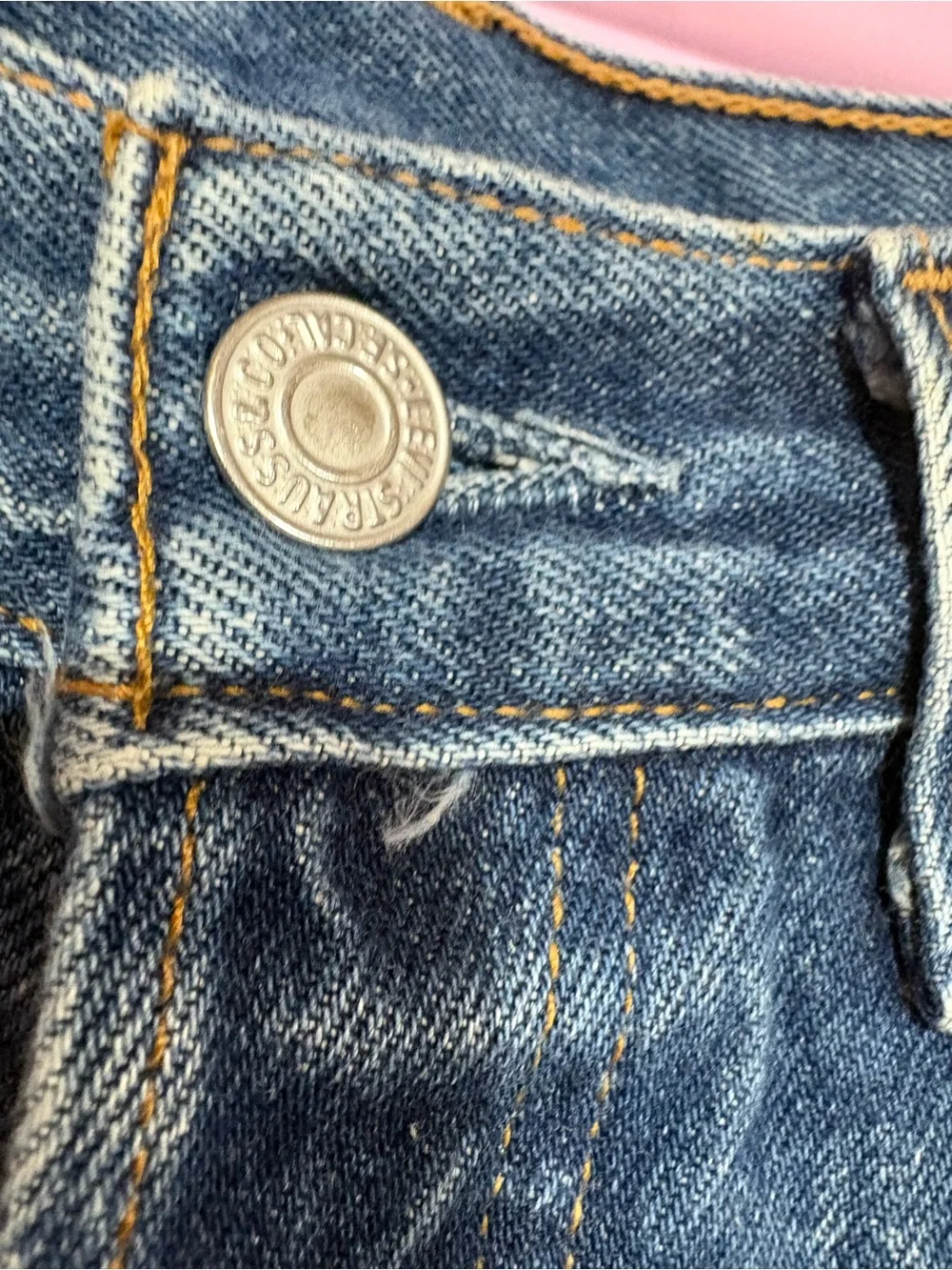 Levi's Men's Dark Blue Slim Straight Jeans